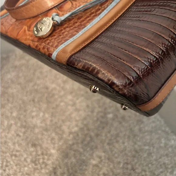 Brahmin Multi-Tone Leather Tote - Picture 5 of 7